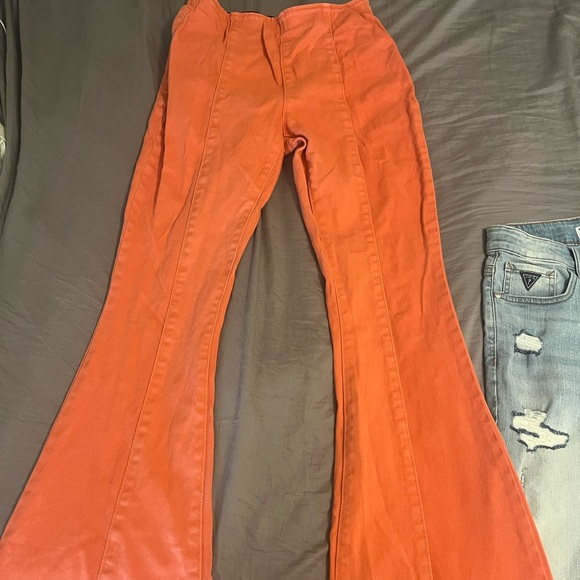 Orange versona bell bottom - Picture 1 of 2